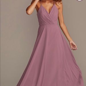 David’s Bridal Bridesmaid Dress Quartz